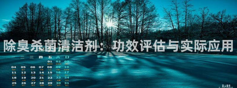 尊龙ag旗舰厅官网官方入口：除臭杀菌清洁剂：功效评估与实