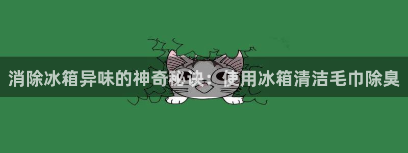 尊龙,人生就是博!登录国际：消除冰箱异味的神奇秘诀：使用
