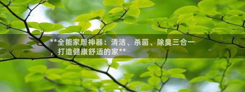 尊龙凯时怎么注册：**全能家居神器：清洁、杀菌、除臭三合