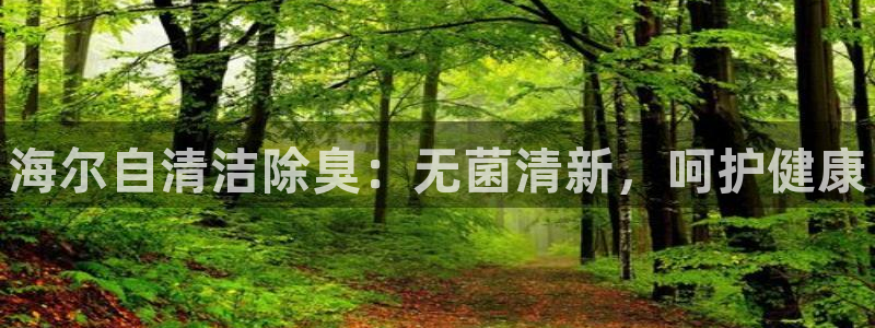 尊龙实业有限公司是正规还是仿：海尔自清洁除臭：无菌清新，